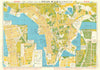 SunSun’s Street Map of Kowloon—Hong Kong—Vintage folding city plan 1967