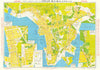 SunSun’s Street Map of Kowloon—Hong Kong—Vintage folding city plan 1969