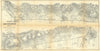 Grands Vins de Bourgogne—Côte-d'Or vineyard wine map—Casper & Marc/Nicolas 1926
