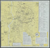 Pictorial map of Nicosia—Shopping–Business Centre—Cyprus—John Sabry 1967