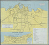 Pictorial map of Kyrenia Town (Girne) & Northern Range—Cyprus—John Sabry 1967