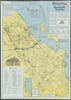 Pictorial map of Famagusta (Gazimagusa) & Varosha (Maras)—Cyprus—John Sabry 1967