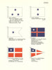 CHILE FLAGS. Vice/Rear Admiral Brigadier General Consul Governor Minister 1958