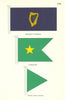 IRELAND FLAGS. President's Standard. Commodore. Senior Naval Officer 1958
