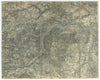 Karte der Wachau—Kremstal & Kamptal—vineyards wine region map—Lechner c1920