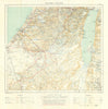 Southern Palestine—Gaza, Beersheba, Jerusalem & Dead Sea—GSGS folding map 1928