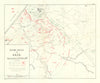 Second Battle of Gaza 19 Apr 1917—operations around Gaza—Becke folding map 1928