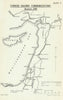 Turkish railway communications Aug 1916—Anatolia to Sinai—WW1 Becke map 1928