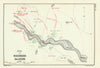 Affair of Magdhaba 23 Dec 1916—El Arish, Sinai—WW1 Anzacs—Becke map 1928