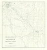 Third Battle of Gaza—Gaza–Beersheba line Turkish defences—Becke folding map 1930