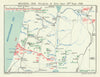 Megiddo 1918—situation at zero hour 19 Sept—WW1 Palestine—Becke map 1930