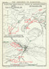 Advance to Damascus Sept 1918—Kaukab, Kiswe & capture of Damascus—Becke map 1930