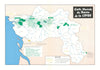 Carte vinicole du bassin de la Loire—Touraine—Anjou—Muscadet—wine map c1960