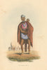 Bechuana Belle—Tswana woman & child—hand-coloured lithograph—WC Harris 1844