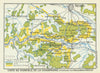 Champagne vineyards—Carte du vignoble de la Champagne—Nicolas wine map 1927