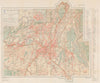 Dehra Dūn / Dehradun guide map & Clement Town—Uttarakhand—Survey of India 1971