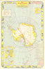 Daily Telegraph Map—Antarctica—CTAE—International Geophysical Year bases c1956