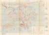 Hong Kong & New Territories—GSGS 3961 topographical map—from WW2 air photos 1952