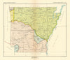 Arkansas 1—Indian land cessions—Great & Little Osage—Quapaw—Caddo—Royce 1899 map