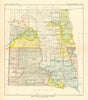 Dakota 1—Indian land cessions—Sioux—Mandan—Hidatsa—Arikara—Ojibwe—Royce 1899 map