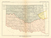 Indian Territory & Oklahoma 1—Indian land cessions—Osage—Quapaw—Royce 1899 map