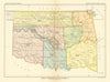 Indian Territory & Oklahoma 2—Indian land cessions—Cherokee—Creek—Royce 1899 map