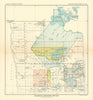 Minnesota (northern portion)—Indian land cessions—Chippewa 1889—Royce 1899 map