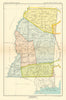 Mississippi—Indian land cessions 1801–1832—Choctaw—Chickasaw—Royce 1899 map