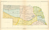 Nebraska—Indian land cessions—Pawnee—Sioux—Cheyenne—Arapaho—Omaha—Royce 1899 map
