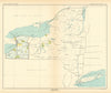 New York—Indian land cessions—Seneca—Six Nations—Mohawk—Oneida—Royce 1899 map