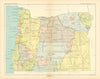 Oregon 1—Indian land cessions—Shoshone—Klamath—Modoc—Kalapuya—Royce 1899 map