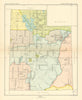 Utah 1—Indian land cessions—Ute—Shoshone—Bannock—Navajo—Goshute—Royce 1899 map