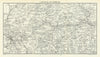 CARLISLE TO HEXHAM. Tyne Valley. Cumberland Northumberland. WARD LOCK 1891 map