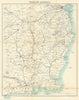 WICKLOW DISTRICT. Dublin Wexford Waterford. Ireland. WARD LOCK 1897 old map