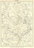 DOVEDALE. Ashbourne Ilam. Derbyshire Staffordshire. WARD LOCK 1901 old map