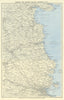 DUBLIN BOYNE VALLEY & DUNDALK. Drogheda. Ireland. WARD LOCK 1938 old map