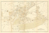 HARROGATE antique town/city plan. Yorkshire. WARD LOCK 1898 old map