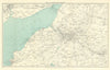 BRISTOL environs. Cotswolds south. Somerset coast Weston Bath WARD LOCK 1902 map