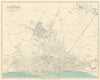 EASTBOURNE antique town/city plan. Sussex. WARD LOCK 1916 old map