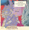 German Winter Sports Regions—Resorts map—Cold War ski brochure—Berann cover 1958