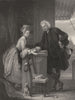 SHAKESPEARE. Yorick and the Grisette c1870 old antique vintage print picture