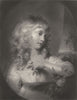 PRETTY LADIES. The Princess Amelia c1870 old antique vintage print picture