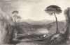 LANDSCAPES. The Golden Bough-Turner c1870 antique vintage print picture