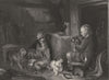 SCOTLAND. Highland music-Landseer c1870 old antique vintage print picture