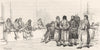 ROME. The valets of the cardinals 1872 old antique vintage print picture