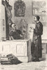 ROME. Father Manager of Philippines 1872 old antique vintage print picture