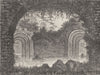 ROME. The Sette Sale 1872 old antique vintage print picture