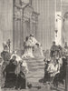 ROME. Penitentiary, St Peter's 1872 old antique vintage print picture
