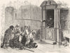 ROME. Ordinary Penitentiary 1872 old antique vintage print picture