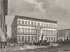 ROME. The Farnese Palace 1872 old antique vintage print picture